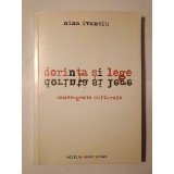 Nina Ivanciu (dedicație) - Dorință și lege: convergențe culturale (2001)