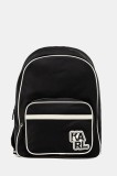 Karl Lagerfeld rucsac bărbați, culoarea negru, mare, uni, ASM30010