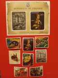 PANAMA, PICTURI = COLIȚĂ + SERIE COMPLETĂ MNH