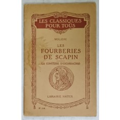 LES FOURBERIES DE SCAPIN / LA COMTESSE D &#039;ESCARBAGNAS par MOLIERE , 1926