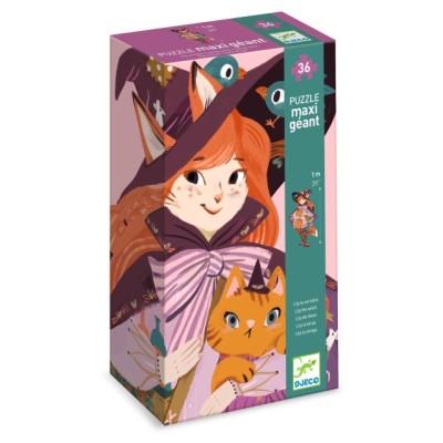 Puzzle gigant Vrajitoarea Lily, Djeco foto