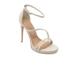 Sandale elegante ALDO albe, ODELLA 121, din piele ecologica