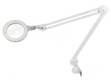 Lupă de Masă cu Iluminare LED 3dpt/5dpt &Oslash;127mm E25110
