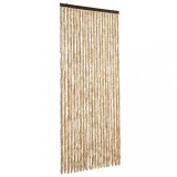 Cumpara ieftin Perdea pentru insecte, bej, 90x220 cm, Chenille