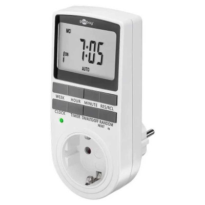 Priza programabila digitala pentru interior 3680W, Goobay 50374 foto