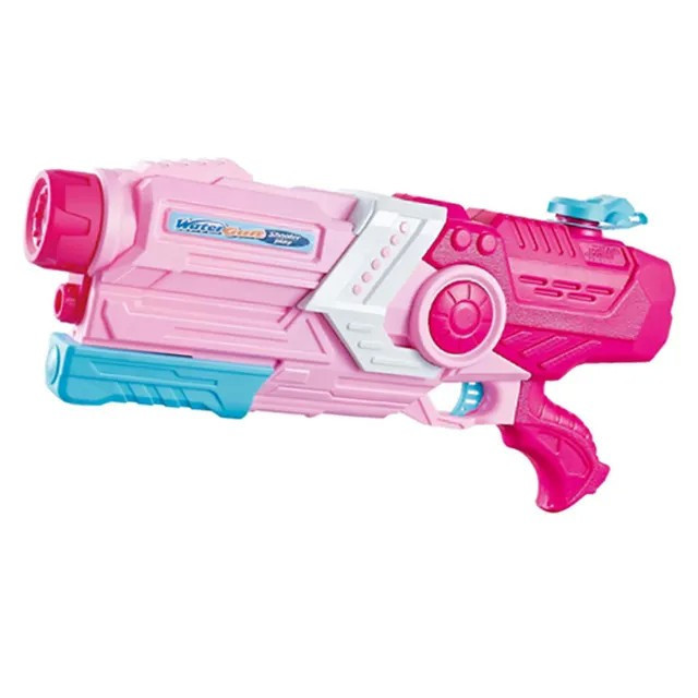 Pistol cu apa pentru copii 6 ani+, rezervor 2000 ml pentru piscina/plaja, roz