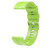 Cumpara ieftin Curea din silicon compatibila cu Garmin Venu 2, Telescoape QR, 22mm, Lizard Green