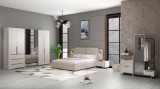 DORMITOR COMPLET ANABEL 180X200CM SALTEAUA SI SOMIERA rabatabila INCLUSE