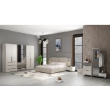 DORMITOR COMPLET ANABEL 180X200CM SALTEAUA SI SOMIERA rabatabila INCLUSE