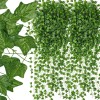 Set 6 ghirlande iedera artificiala pentru decorare, 6x208cm, frunze mici, verde Household NewTrend, Oem