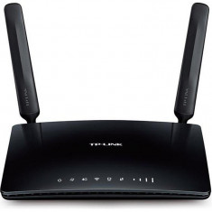 Router wireless Tp-link, 3G/4G, SIM, Dual Band 300 + 433 Mbps, Negru