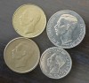 Lot 4 monede diferite Luxemburg - 5/10/20/50 Francs, Europa