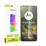 Folie sticla Motorola Edge 70 Asteroid GSM Clear Vision Glass, transparenta