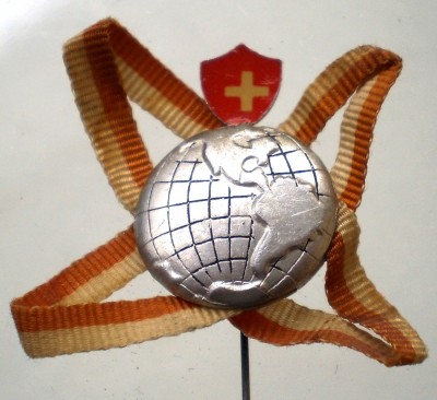 II.033 INSIGNA STICKPIN ELVETIA 1946 NHG foto