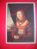HOPCT 23751 PORTRET DE FEMEIE- LUCAS CRANACH CEL BATRAN 1472-1553 --RUSIA--MUZEE - CP PICTURA --NECIRCULATA