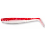 Shad Paddletail 6.5cm 2.8g Red White 4buc