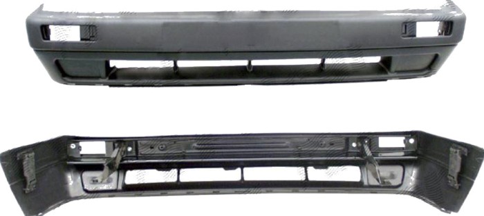 Bara fata VW Golf 2 1990-1992, JETTA (16E/19E /1G2), 1990-12.1991 negru, 191807103FROH