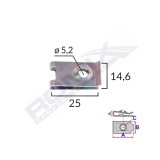 Clips Metalic Fixarepentru Grup Vag Si Universal Set 10 Buc 154514 con61616