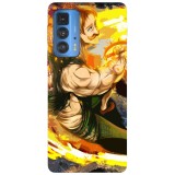 Husa compatibila cu Motorola Moto G71 5G model Escanor The Seven Deadly Sins, Silicon, TPU, Viceversa, Transparent, Carcasa