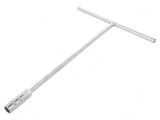 Cheie tubulară HEX 10mm 300mm oțel crom-vanadium