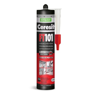 Adeziv etansant Ceresit FT 101, gri, 280 ml foto