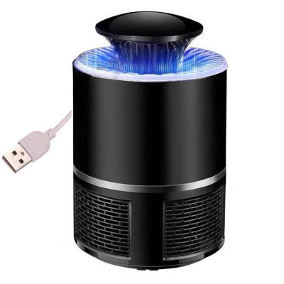 Lampa Led Anti-Insecte Techstar&amp;reg;, 5W Negru, , pentru Tantari, Interior/Exterior cu USB foto