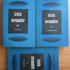 Sigrid Undset - Kristin Lavransdatter 3 volume