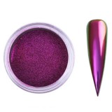 Pudră colorată oglindă - PURPLE, 0,2g, INGINAILS