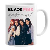 Cana alba personalizata blackpink semnaturi kpop, INOVATIX&reg;. 330ml, Oem
