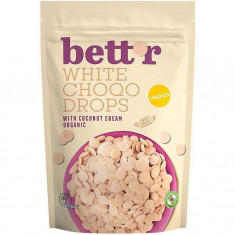 Choco drops White ciocolata alba bio 200g Bettr