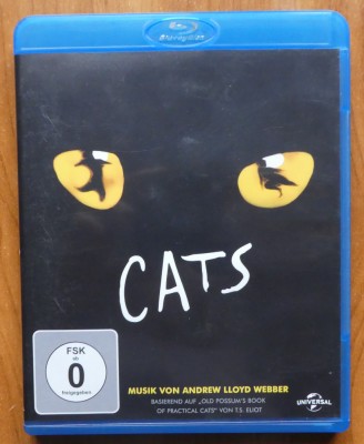 DVD original din Elvetia, musicalul Cats, Pisici; Muzica: Andrew Lloyd Webber foto