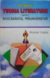 Notiuni de teoria literaturii pentru invatamantul preuniversitar - Marian Vasile