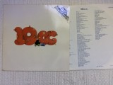 10cc 10 CC album 1973 disc vinyl lp muzica pop rock Mercury records germany cu insert VG++/NM