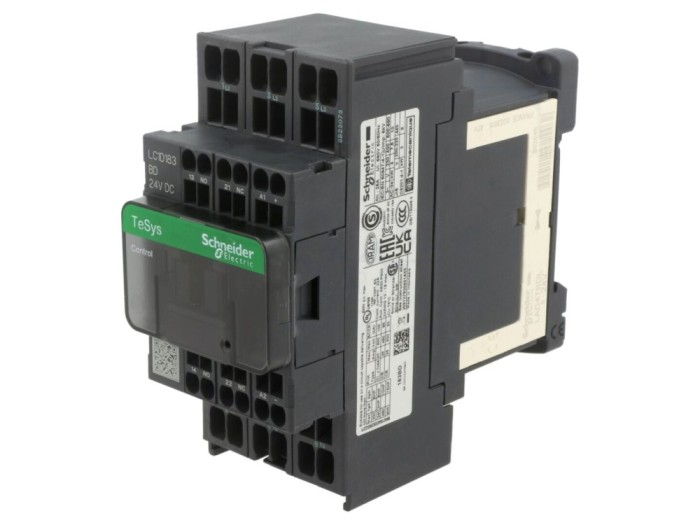 Contactor 3P 24VDC 18A