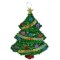 Decoratiuni Perete Tinsel, Brad Decorativ, 3D, Verde, 42cm