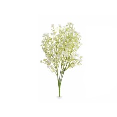 Buchet flori artificiale albe verzi 36 cm