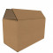 Cutie carton 160x80x95 mm, natur, microondul E 360 g/mp