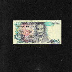 Rar! Indonezia Indonesia 1000 rupiah rupii 1980 seria166359
