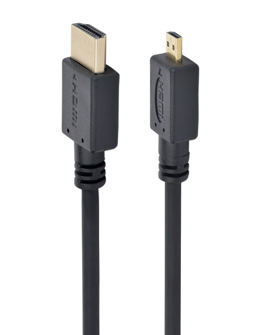 Cablu HDMI 2.0 - micro HDMI 3m 4K negru 32AWG GEMBIRD CC-HDMID-10