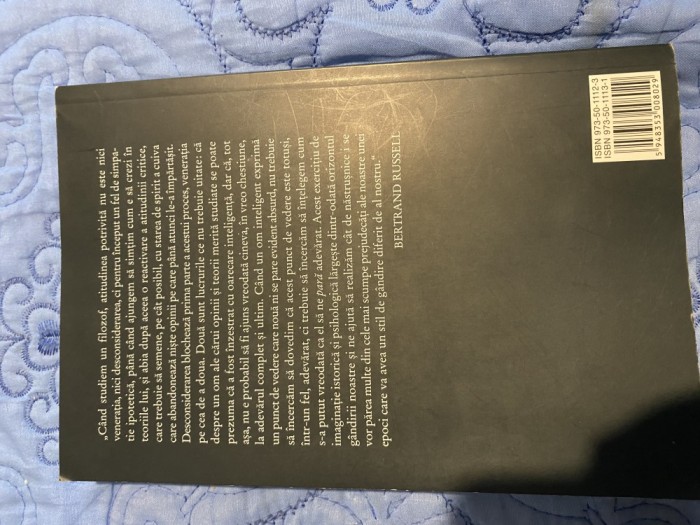 Istoria filozofiei Occidentale de Bertrand Russell