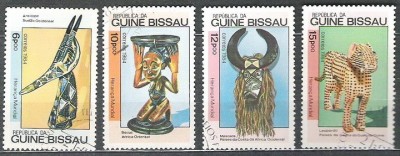 Guinee Bissau 1984 Folk art A.21 foto