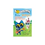 Pete the Kitty's Outdoor Art Project