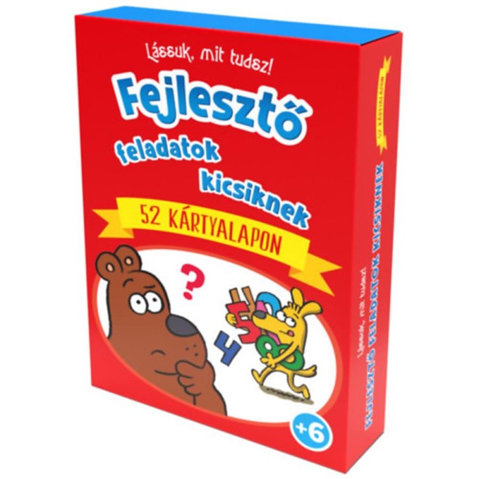 L&aacute;ssuk, mit tudsz - Fejlesztő feladatok kicsiknek