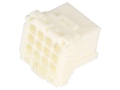 Conector Automotiv MCP 2.8 Mamă 12 PIN Pe Cablu foto