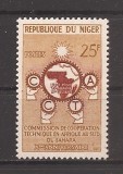 Niger 1960 - A 10-a aniversare a Comisiei Africane de Cooperare Tehnică, MNH, Nestampilat