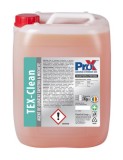Solutie Curatare Tapiterie Auto Pro-X Tex Clean Pro 5 KG, Profesionala, Injectie-Extractie &amp; Manuala, Concentrata, pH 12.5