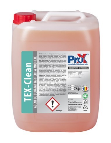 Solutie de curatat tapiteria Tex Clean Pro-X 5 KG