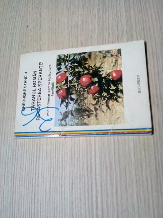 TARANUL ROMAN RENASTEREA SPERANTEI - Gheorghe Stanciu - 1997, 128 p.
