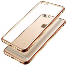 Husa MyStyle TPU Placata Gold pentru Apple iPhone 6 / Apple iPhone 6S