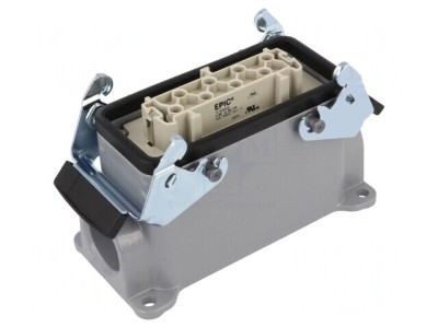Conector soclu mamă EPIC KIT H-BE 16 BS SGR M25 16A 500V foto